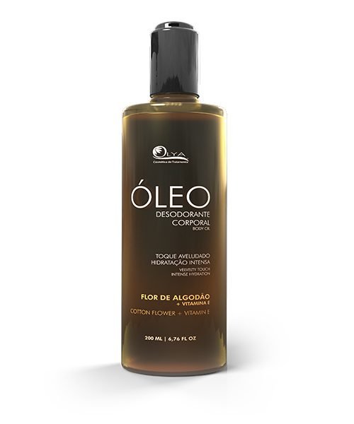 ÓLEO DESODORANTE CORPORAL - FLOR DE ALGODÃO + VITAMINA E